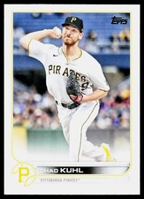 2022 Topps Chad Kuhl #601 Pittsburgh Pirates