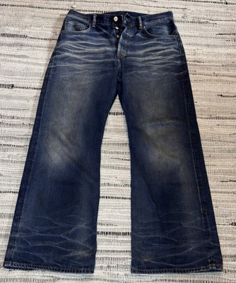 パンツ ACNE STUDIOS 2021M DARKSIDE 28/32 Acne Studios 2021M “Darkside” Blue Denim Jeans | eBay