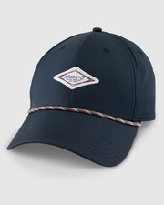 johnnie-O Retro Logo Rope Performance Hat Navy Size OS
