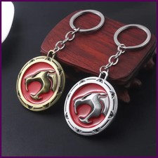 Llavero de dibujos animados Thundercats mujeres hombres joyería arma modelo colgante de metal