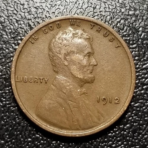 1912 P Lincoln Cent Wheat Penny- Philadelphia, Fine/VF Details, Chocolate Brown