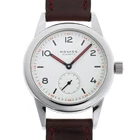 NOMOS Club CL1A1W1 Manual Cal.α Ivory Dial SS Leather Men's Watch