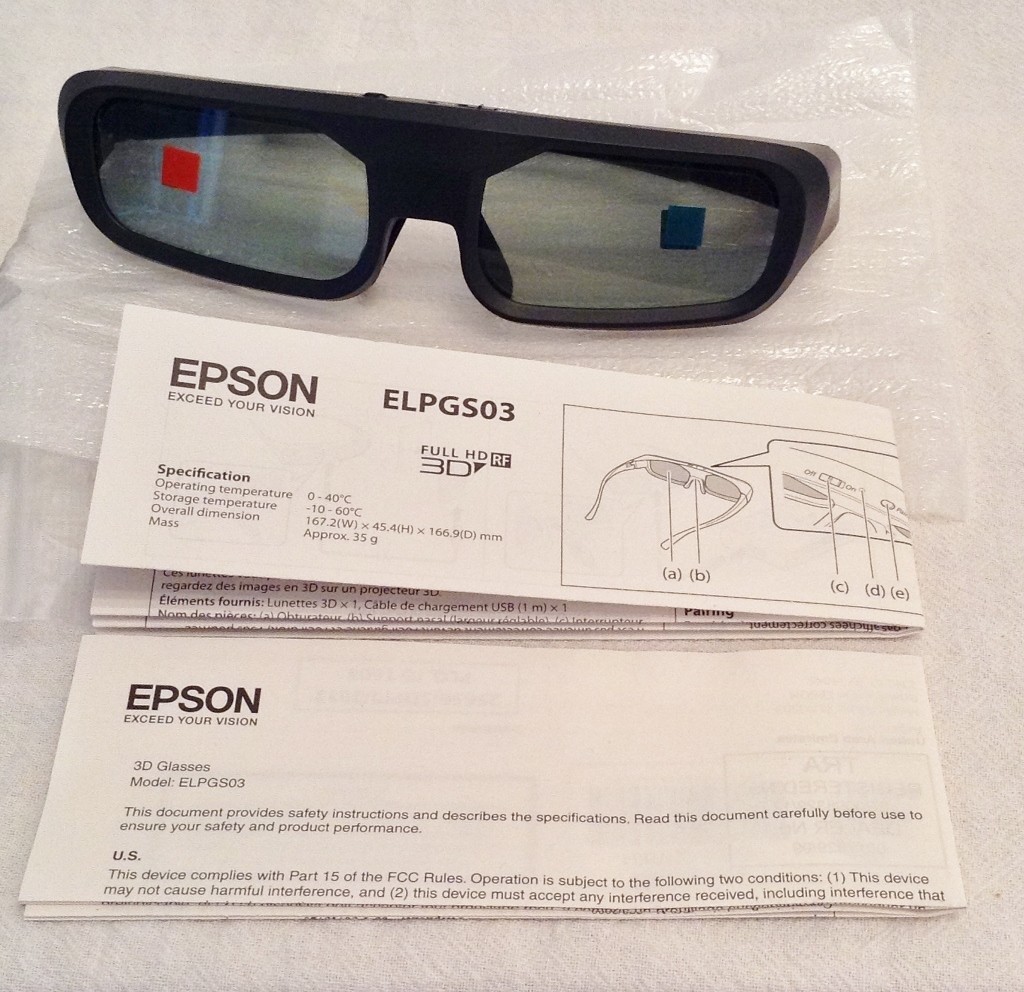 Epson ELPGS03 Active 3D Glasses for sale online | eBay