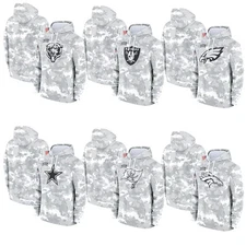 New 2024 Salute to Service Arctic Camo Pullover Hoodie Men's Medium NWT