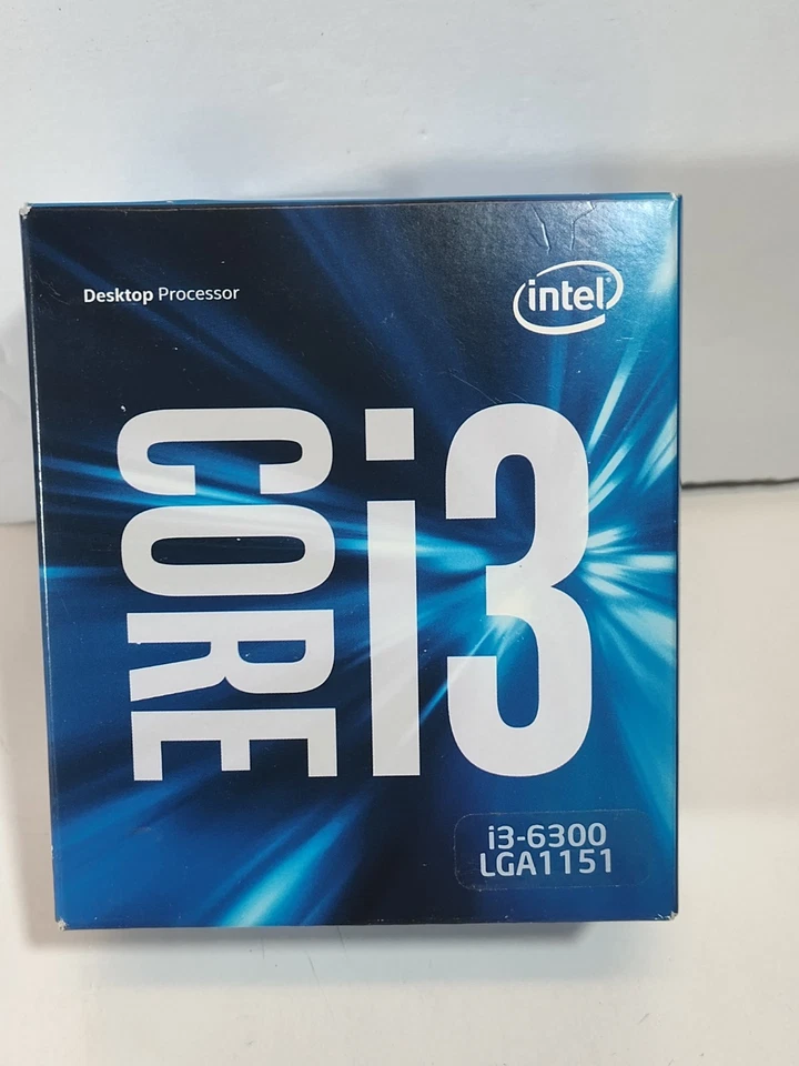 NEW Intel Core I3-6300 Dual-Core 3.8 GHz LGA 1151 BX80662I36300 Processor CPU - Image 2 of 4