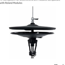 Lemon 12" Dual-Zone Electronic Hi-Hat Cymbal