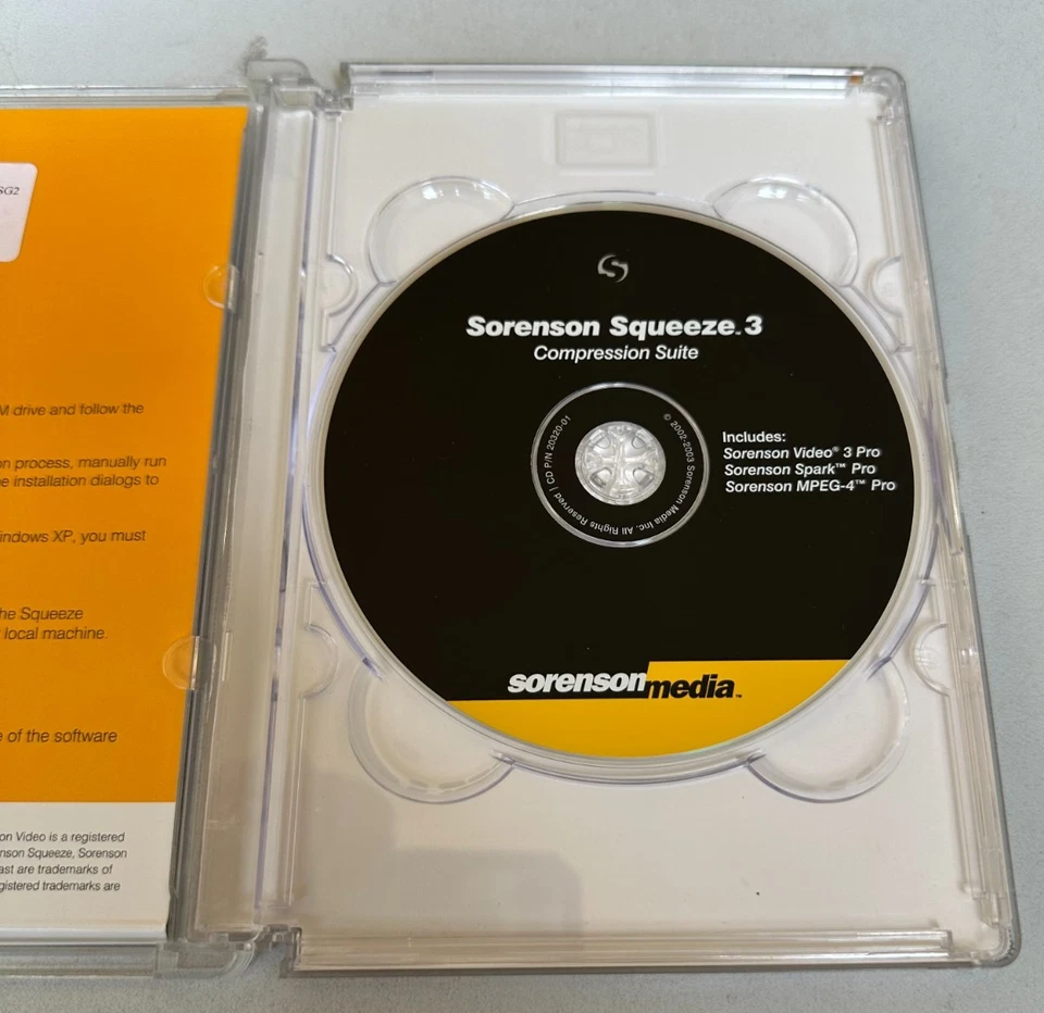 Sorenson Squeeze 3 Compression Suite: Vid 3, Spark, & MPEG4 Pro - Sorenson Media - Image 3 of 4