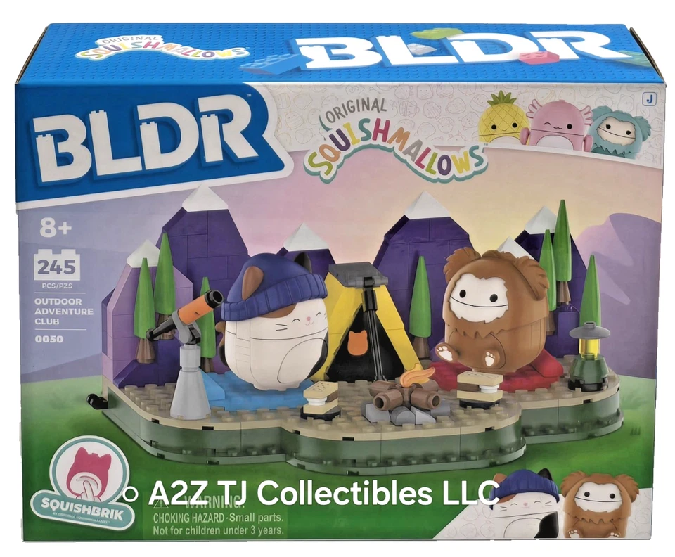 BLDR Squishbrik Squishmallows, Building Sets, 657 pcs total, BNIB Lot of 4 boxes - Image 2 of 4