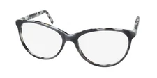 NEW ANDY WOLF 5023 EYEGLASS FRAME WOMENS PLASTIC 55-15-140 GRAY FULL-RIM AUSTRIA