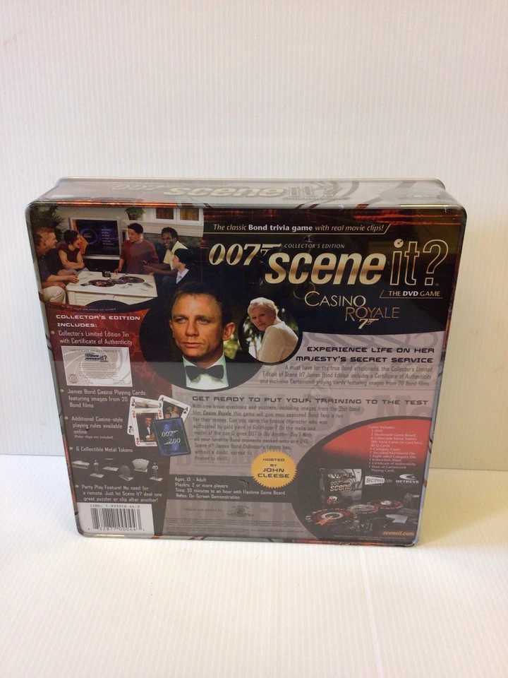 NEW Scene It? James Bond 007 Edition DVD Board Game, Screen Life, Factory Sealed - Image 3 of 4