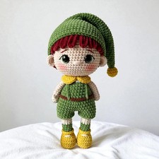 HOT Handmade Crochet Boy Doll, Amigurumi Toy, Custom Crochet Gift