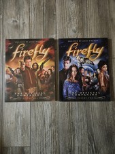 2007 Serenity- Firefly Official Companion Vol 1 & 2- Reference Book Set (M5606)