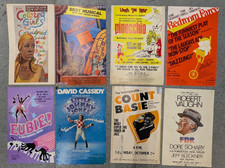 Lot of 8 San Diego CA FOX THEATER PLAY POSTERS Various Conditions #V