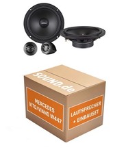 Altoparlanti casse anteriori Axton ATC165S per Mercedes Vito/Viano W447 2x medio basso