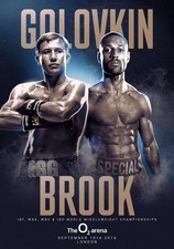 Gennady Golovkin vs Kell Brook September 10 2016 Poster