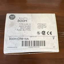 Allen-Bradley 30mm Double Push Button 800H PB, 800H-CRB16A