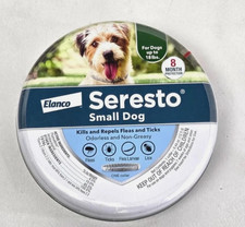 Seresto Flea and Tick Collar 8 Months Protection SMALL Dogs Under 18lbs - Sealed