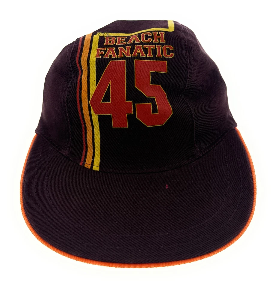 Gorra de béisbol Dolce & Gabbana púrpura con estampado retro Foto 2 de 3