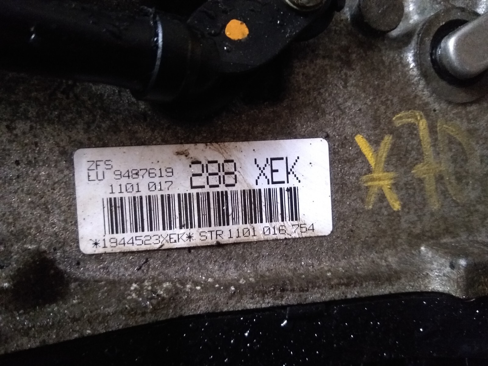 BMW 3 F30 F35 F31 2017 power steering rack gear 6891193 YOU11038 
