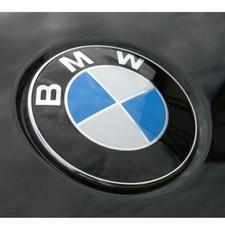 STEMMA COFANO BMW 82 MM LOGO EMBLEMA FREGIO PORTELLONE SERIE 1 3 5 X1 X3 X5 X6