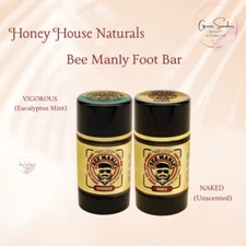 Honey House Naturals, Bee Manly Foot Bar