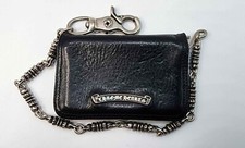 Chrome Hearts Wallet with Silver Chain Authentic Good Condition