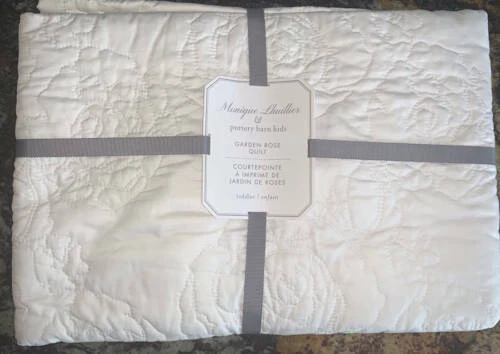 El jardín de Pottery Barn Kids Niñas Cuna edredones y cobertores para cunas