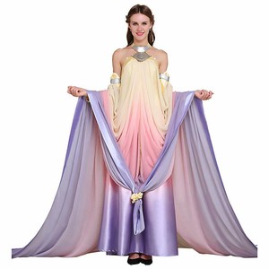 Padme Rainbow Lake Dress Queen Amidala Costume Cosplay Xxs 3xl Wars Star Ebay
