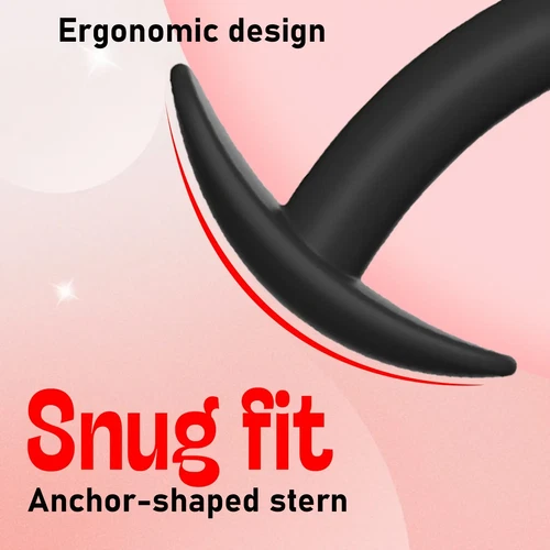 Wearable Anal Plug Silicone Male Prostate Massager Butt Probe Plug S/M/L Dildo - Picture 11 of 25