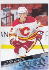 2020/21 UD..GLENN GAWDIN..YOUNG GUNS..RC..# 726..FLAMES..FREE COMBINED SHIPPING