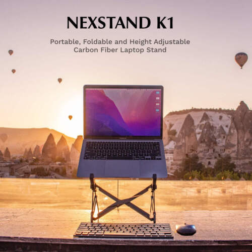Nexstand K1 Carbon Fiber Laptop Stand - Picture 3 of 11