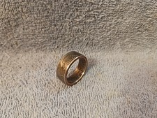 1986 Kennedy Half Dollars size 11- 1/2 coin ring handmade mixed metals
