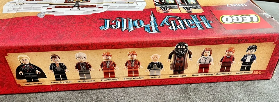 乐高哈利波特:龙巷 (10217) 全新带盒 密封套装;盒子略有损坏 — 第 3/4 张图片