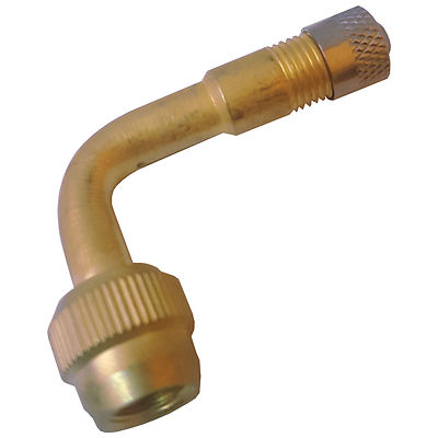 Estensione Valvola Gomma A 90° – 4 Pezzi Universali Per Auto, Bici, Moto E Rimorchi (colore Oro)