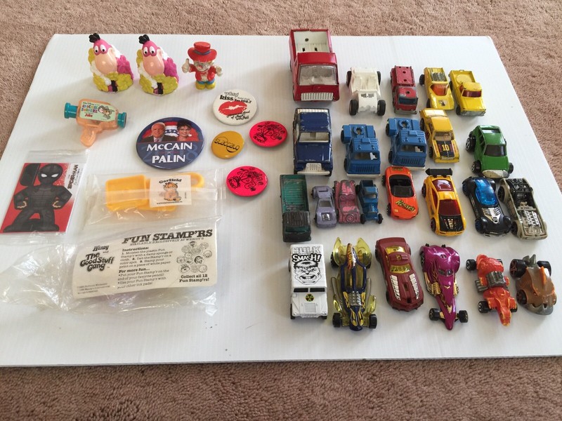 Hot Wheels Matchbox Diecast Cars Fast Food Buttons