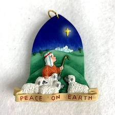 Day Spring Christmas Shepherd Ornament Peace On Earth Loop 2:14 Sheep