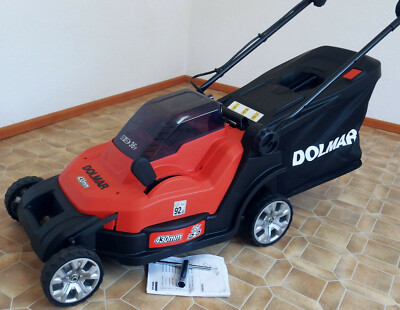 Dolmar leichter Akku Rasenmäher AM3843 / Makita DLM432 * 2x 18 Volt