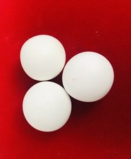 3X Pcs  WHITE LEKLAI PEARL Relic Buddha ARAHANT STONE Natural Cave THAI AMULET