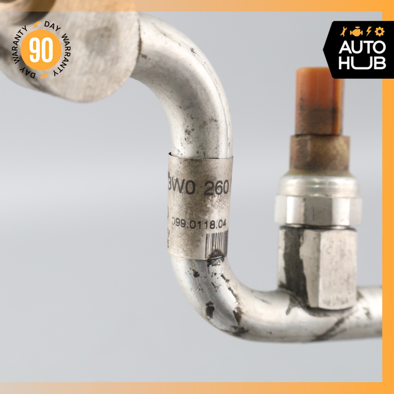 03-13 Bentley Continental Flying Spur AC Air Conditioning Hose Pipe Line OEM 78k