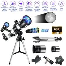 360mm Astronomical Refracting Telescope 50mm Aperture 60X for Beginners Children