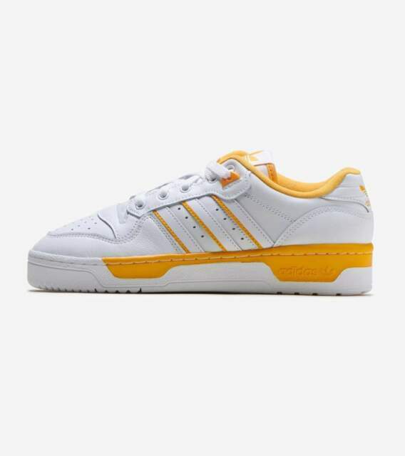 Size 13.5 - adidas Rivalry Low White 