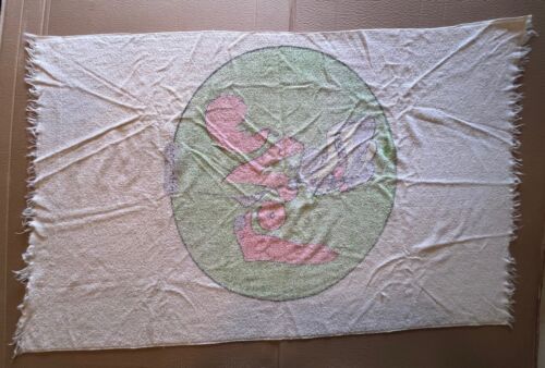 Vintage Peter Max "LOVE" Kunstwerk Druck Strandtuch SELTEN 54" x 34" - Bild 8 von 8