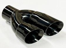 Exhaust Tip 2.25 Inlet 3.00 Outlet 9.50 Long Wdwds30095-225-bc-ss Dual Double