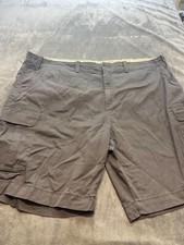 The Foundry Cargo Shorts Men's 50 Tan Flat Front Multi-Pocket Cotton  Casual Nwt