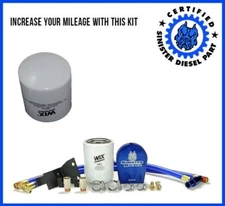 Coolant Filtration System Sinister Diesel For 2003-07 Ford Powerstroke 6.0L