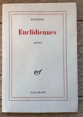 GUILLEVIC EUCLIDIENNES EDITION ORIGINALE NUMEROTE 1967 - Photo 1/4