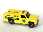 Custom Redline Hot Wheels Airship Support Team Emergency Truck Yellow