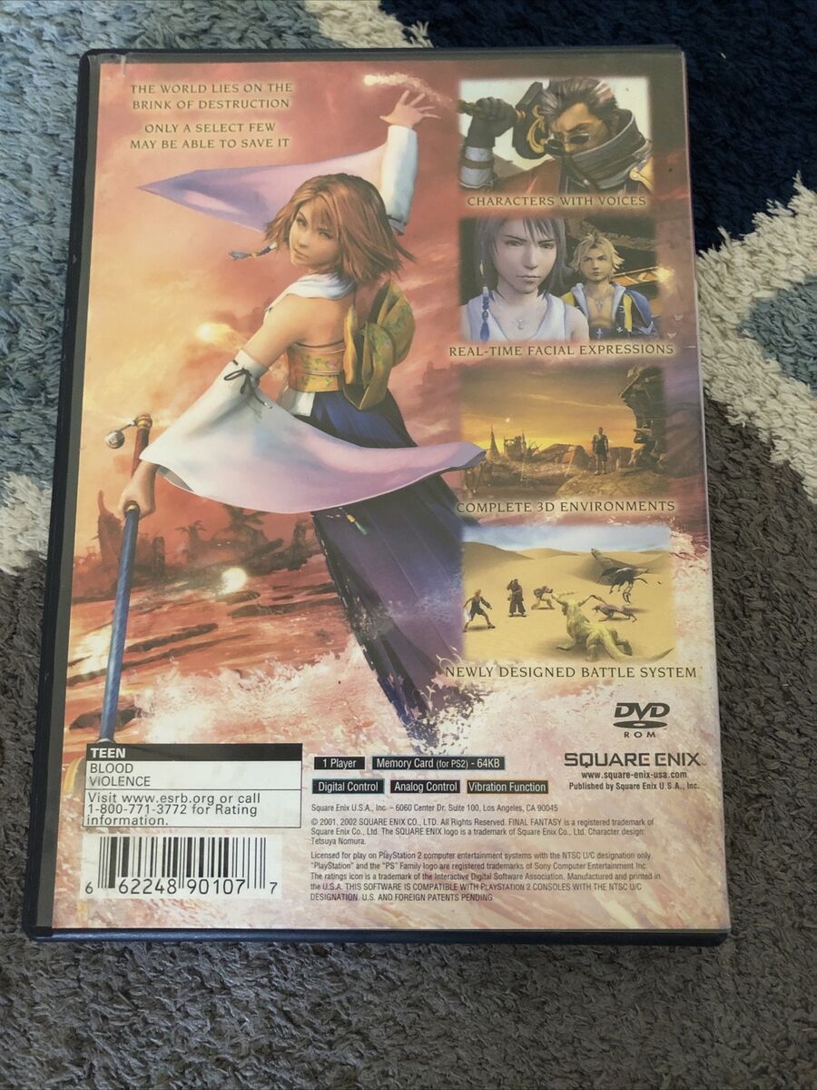 Final Fantasy X (PlayStation 2 PS2) FF10 Greatest Hits Final Fantasy X (PlayStation 2 PS2) FF10 Greatest Hits