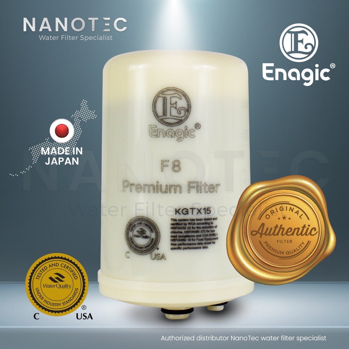 Leveluk F8 Filter for Kangen K8 Water Ioniser Machine Made by