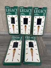 5 pairs of vintage Pretty Polly Legacy Sheer Knee High One Size Dark Navy Sealed